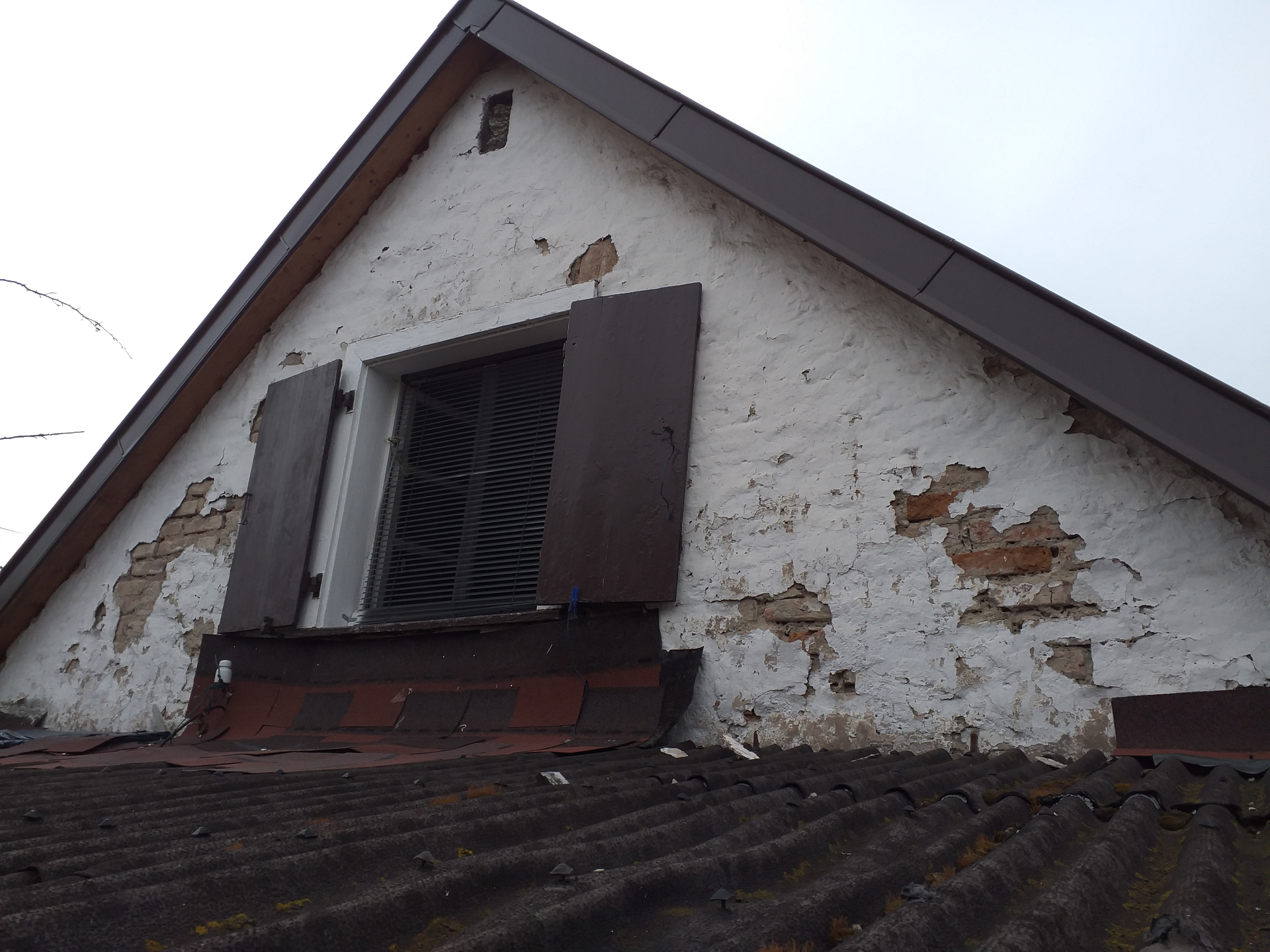 Rénovation pignon avant