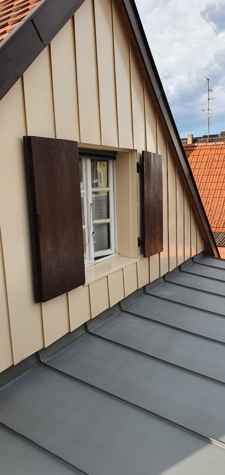 Rénovation pignon après