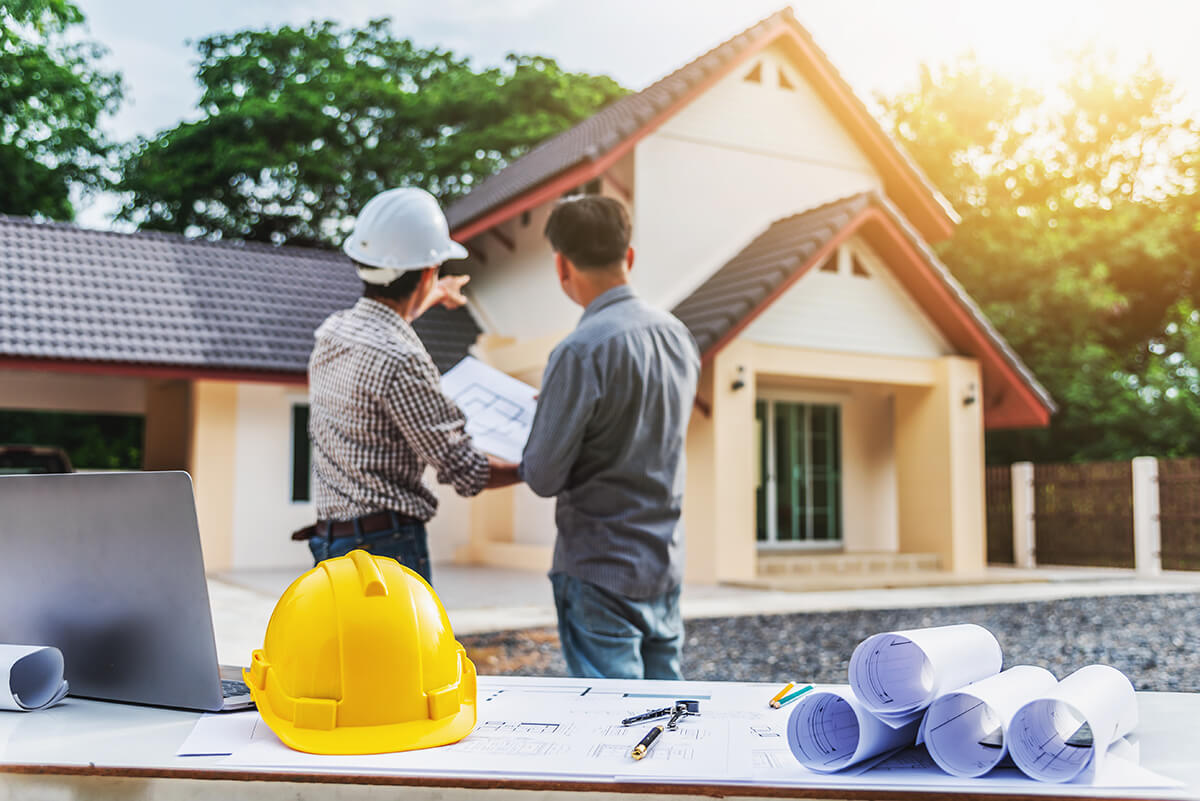 Professionnels BTP sur chantier